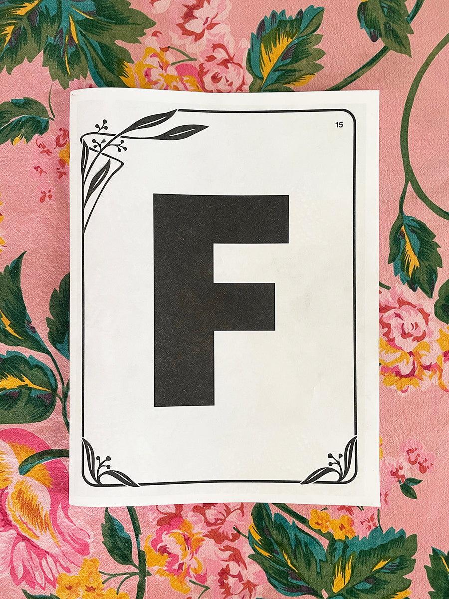 F issue 15: IN MEMORIAM / OUT NOW