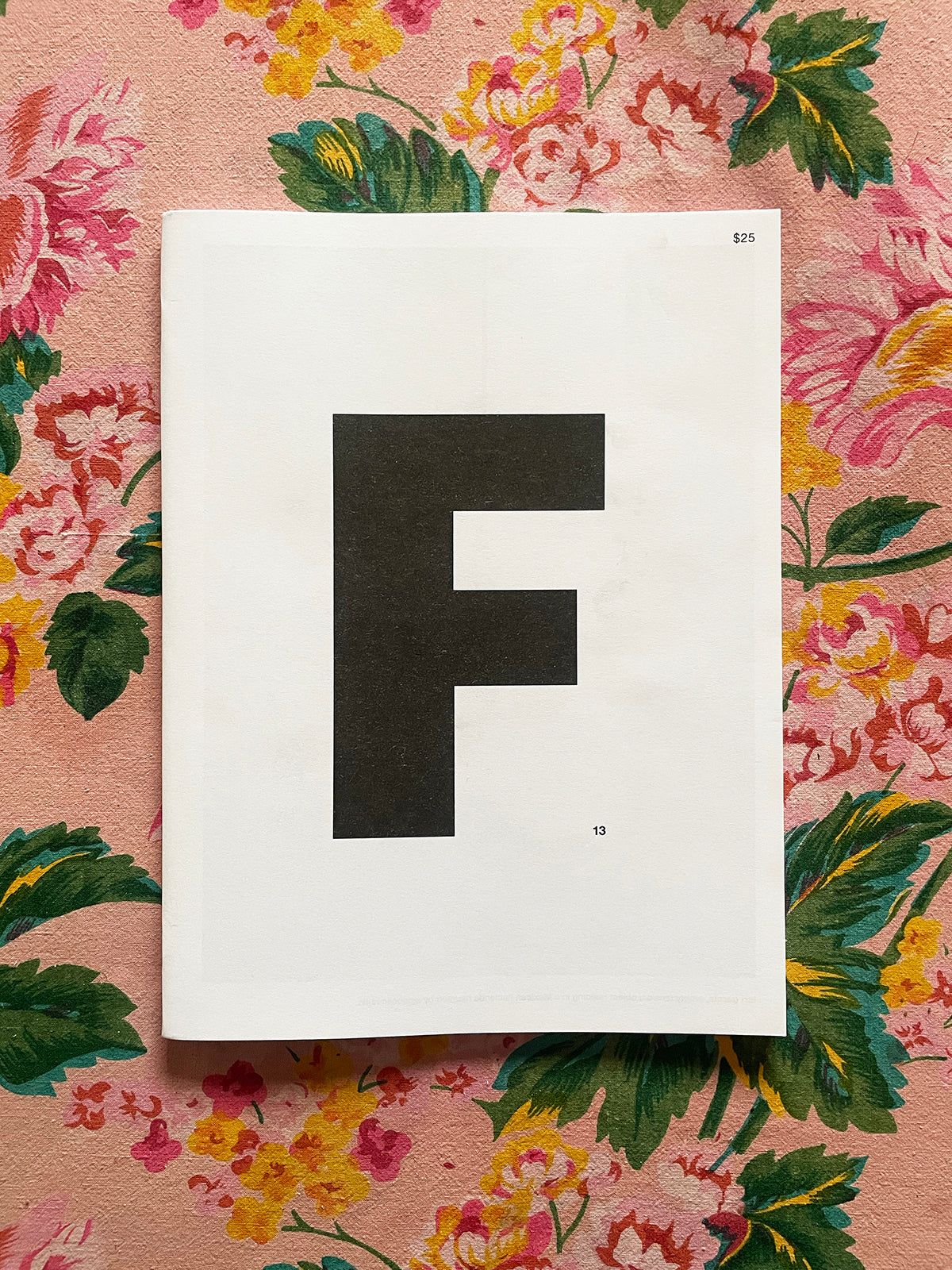 F issue 13: OBJECTIVITY / OUT NOW